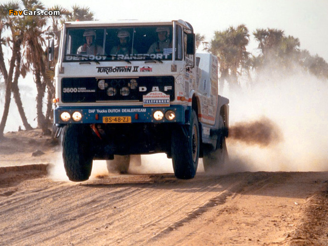 DAF 3600 Turbo Twin Dakar 1986–87 images (640 x 480)