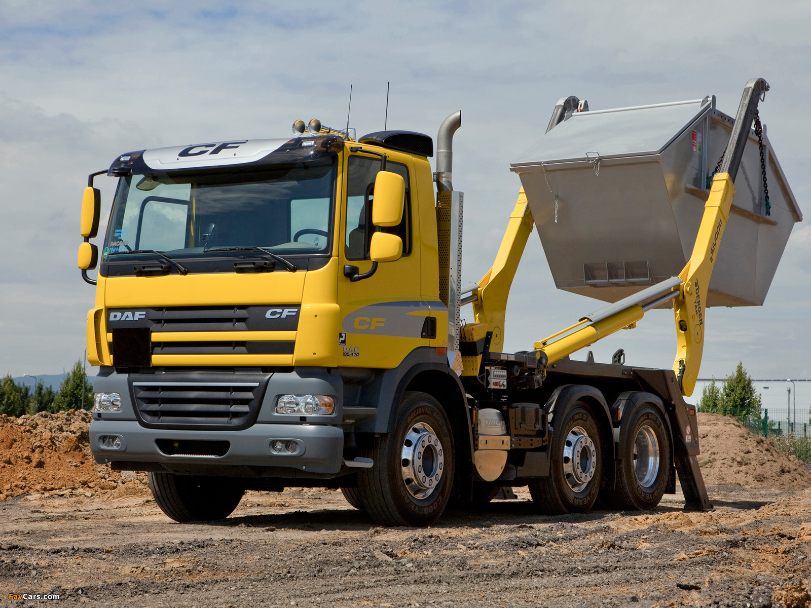 DAF CF85.410 6x2 FAG Day Cab 2006–13 photos (1600 x 1200)