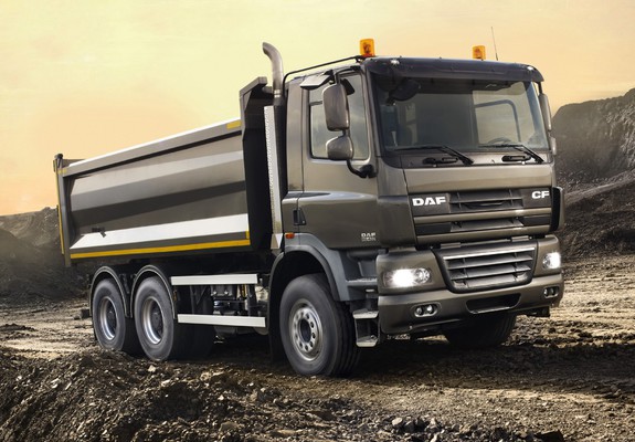 DAF CF85.460 6x4 FAT Day Cab Tipper 2006–13 wallpapers