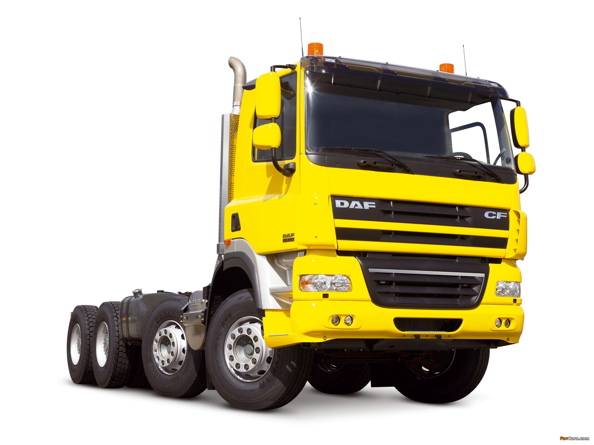 DAF CF85.460 8x4 FAD Day Cab Chassis 2006–13 wallpapers (2048 x 1536)