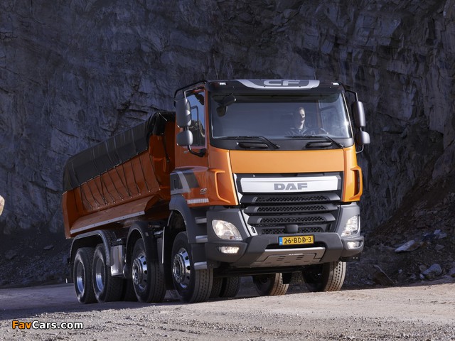 Images of DAF CF 460 8x4 FAD Day Cab Tipper 2013 (640 x 480)