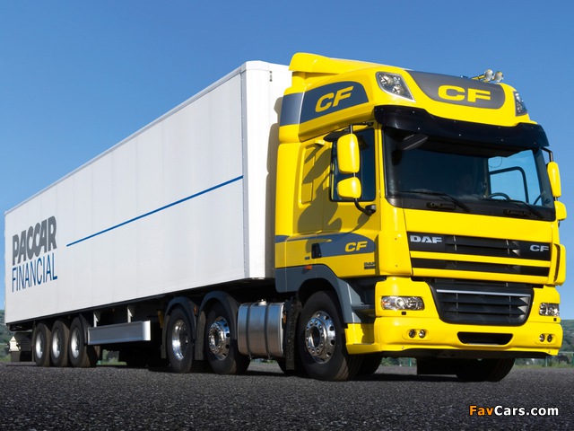Pictures of DAF CF85.460 6x2 FTG Space Cab 2006–13 (640 x 480)