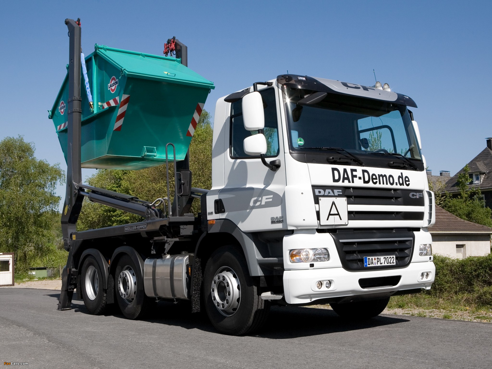 Pictures of DAF CF85.460 6x2 FAG Day Cab Meiller-Kipper 2006–13 (2048 x 1536)