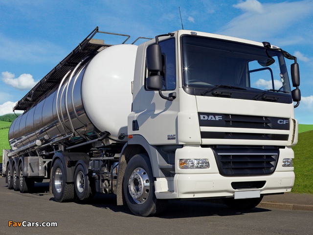 Pictures of DAF CF85.460 6x2 FTP Day Cab UK-spec 2006–13 (640 x 480)