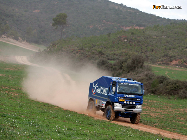 DAF CF Rally Truck 2002–06 wallpapers (640 x 480)
