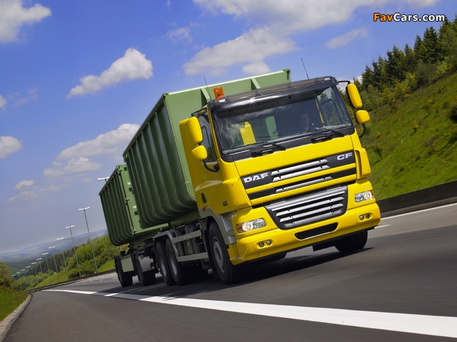 DAF CF85.510 6x4 FAT Day Cab 2006–13 wallpapers (640 x 480)