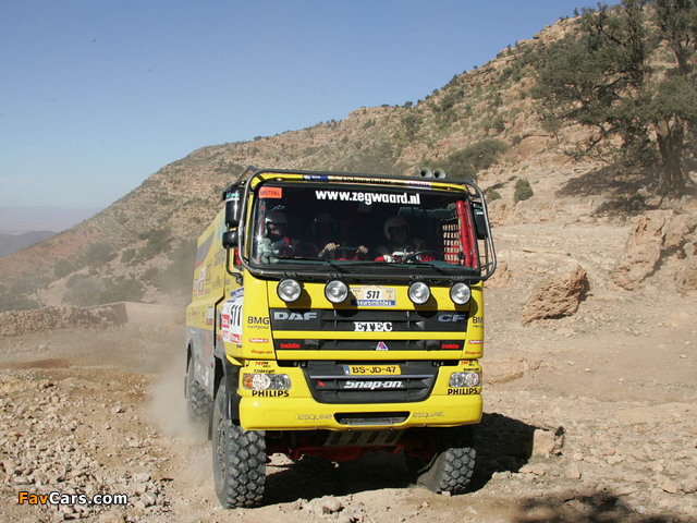 DAF CF Rally Truck 2006–13 wallpapers (640 x 480)