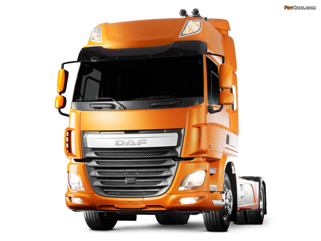 DAF CF 510 4x2 FT Space Cab 2013 wallpapers (1024 x 768)