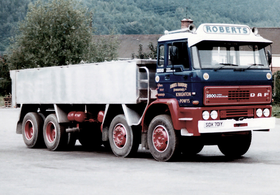Pictures of DAF FAD2500 8x4 Tipper UK-spec 1978–90
