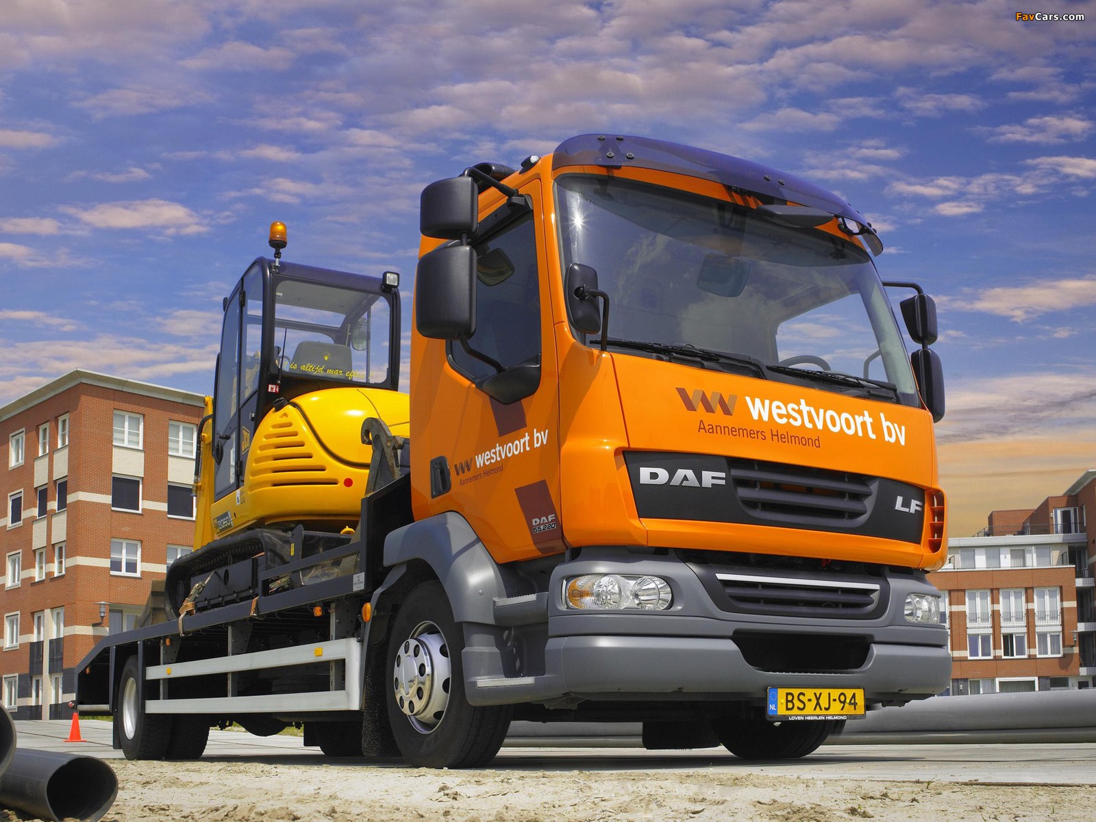 DAF LF55 4x2 FA Day Cab 2006–13 wallpapers (1600 x 1200)