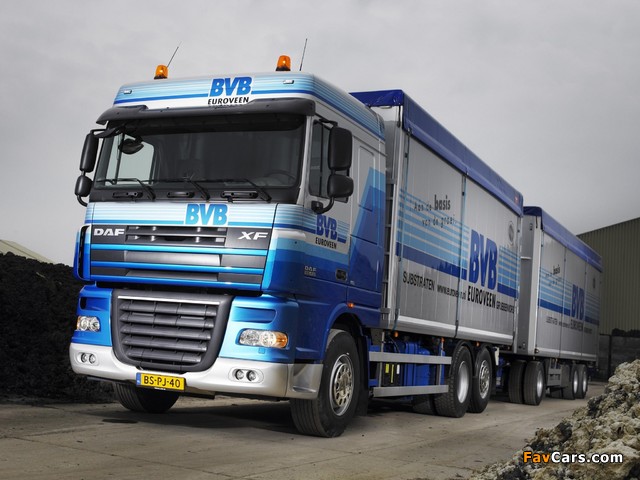 DAF XF105 6x2 2006 pictures (640 x 480)