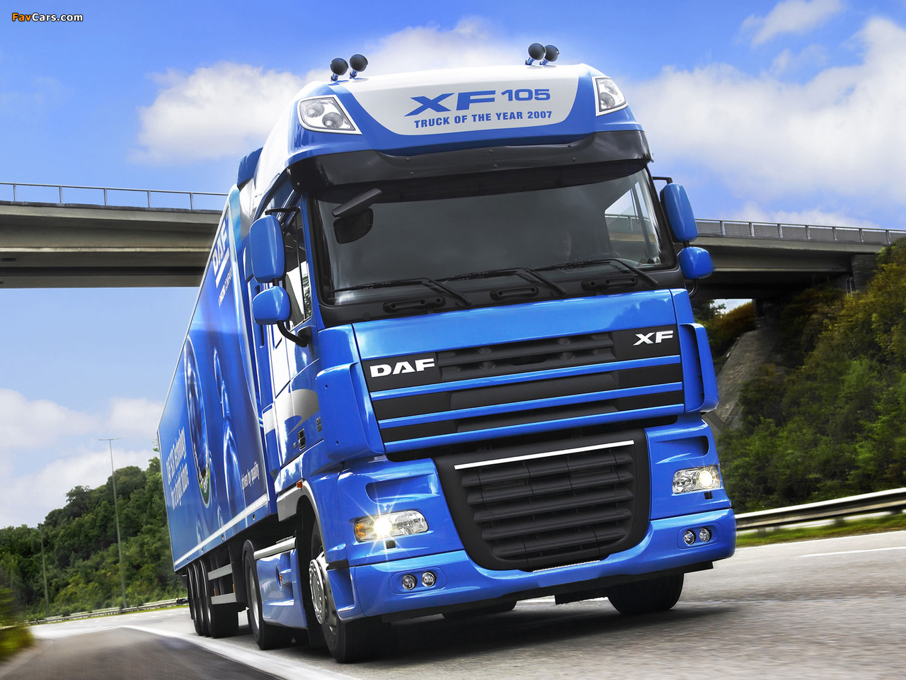 DAF XF105 4x2 FT Super Space Cab 2006–12 wallpapers (1280 x 960)