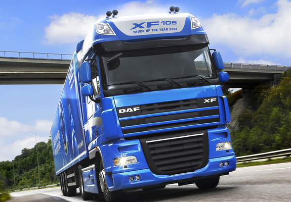DAF XF105 4x2 FT Super Space Cab 2006–12 wallpapers