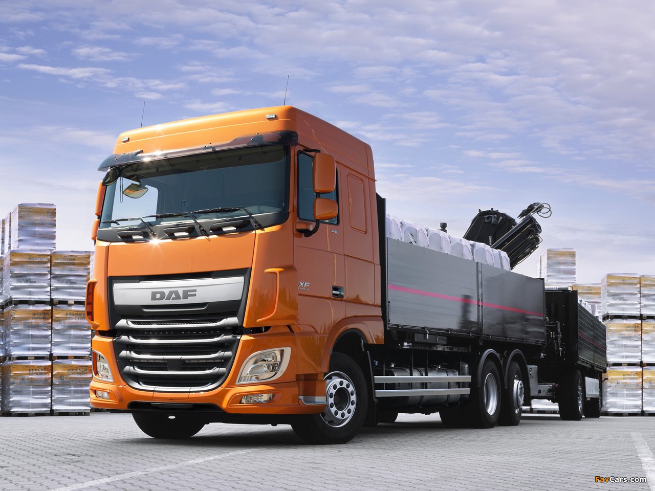 DAF XF 440 6x2 FAS Space Cab 2013 wallpapers (1280 x 960)
