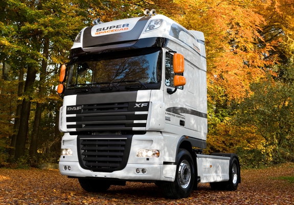 DAF XF105 White Edition 2009 wallpapers