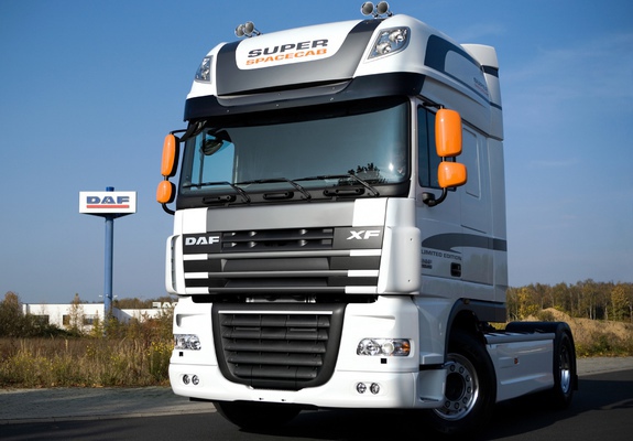 DAF XF105 White Edition 2009 wallpapers