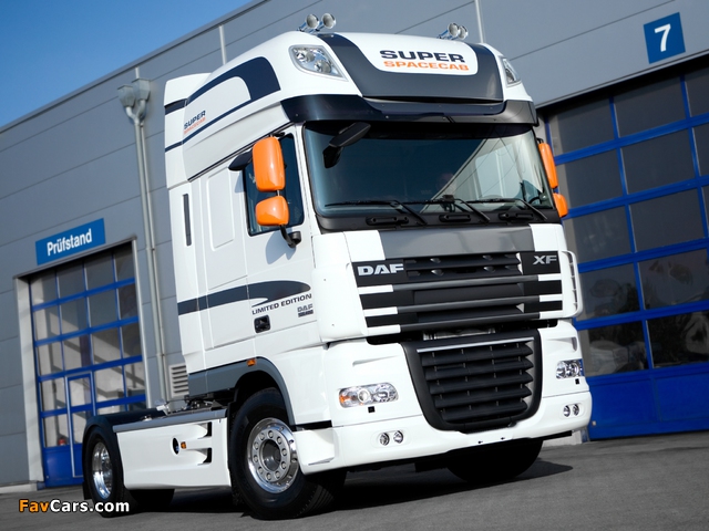 Pictures of DAF XF105 White Edition 2009 (640 x 480)