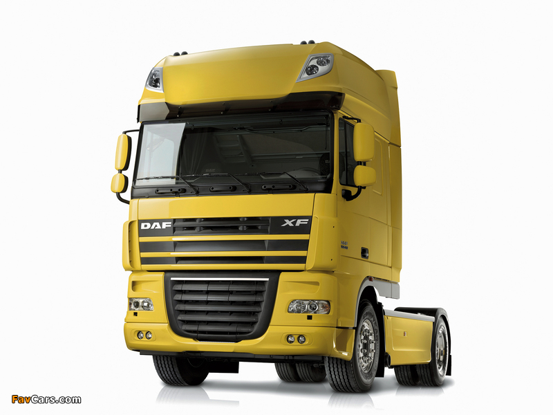 DAF XF105 4x2 FT Super Space Cab 2006–12 wallpapers (800 x 600)