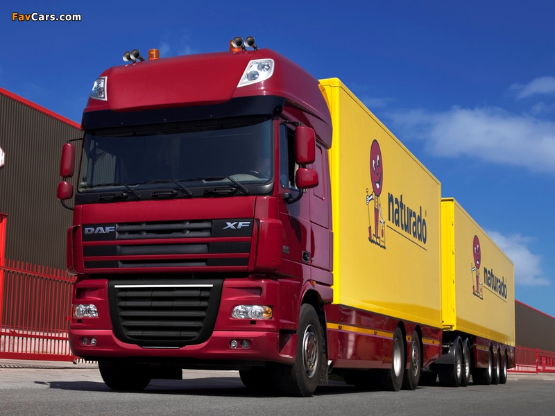 DAF XF105 6x2 FAS Super Space Cab 2006–12 wallpapers (800 x 600)