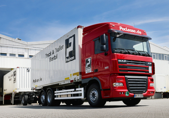 DAF XF105 6x2 FAS Space Cab 2006–12 wallpapers