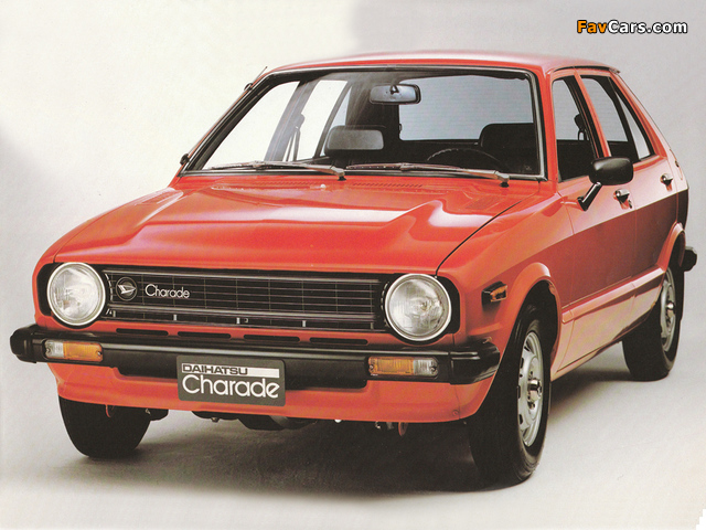 Daihatsu Charade (G10) 1977–81 photos (640 x 480)