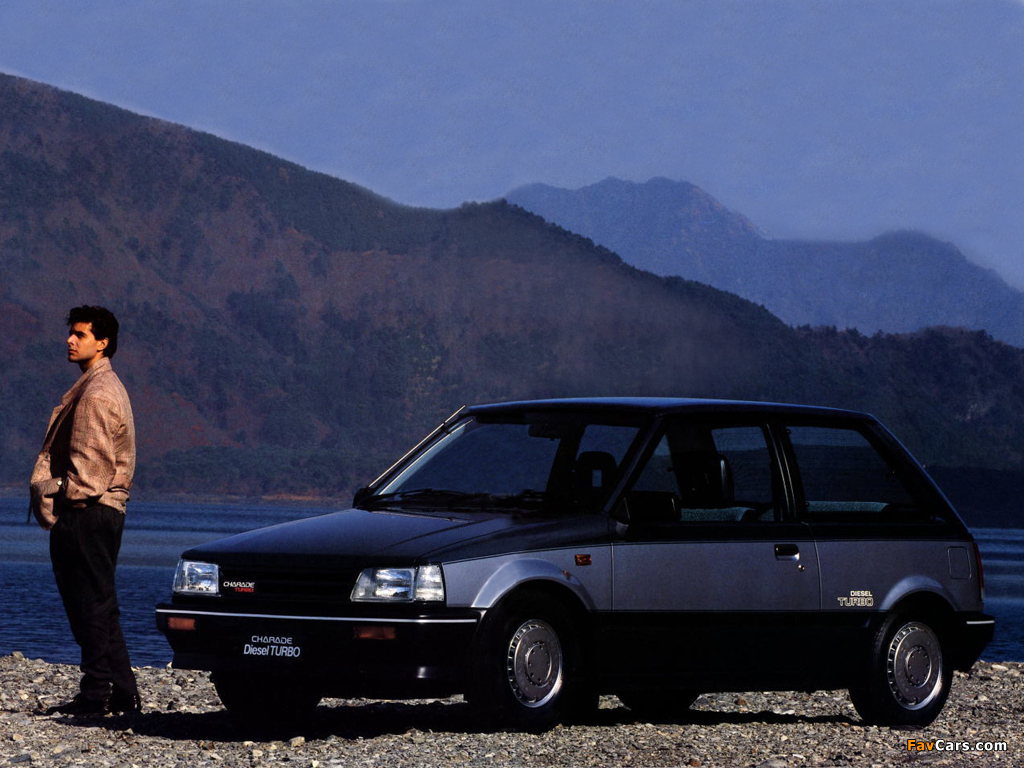 Daihatsu Charade Turbo 3-door (G30) 1985–87 images (1024 x 768)