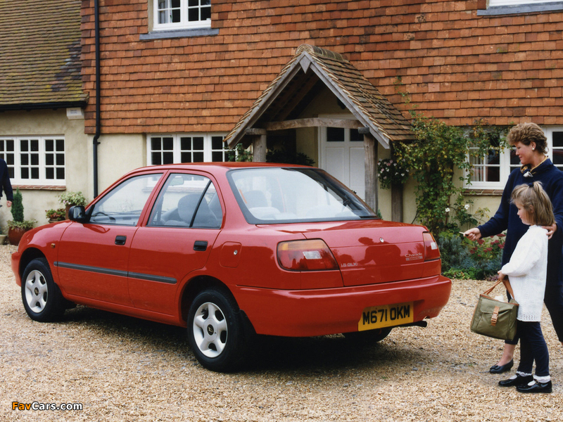 Pictures of Daihatsu Charade Sedan UK-spec (G203) 1996–2000 (800 x 600)