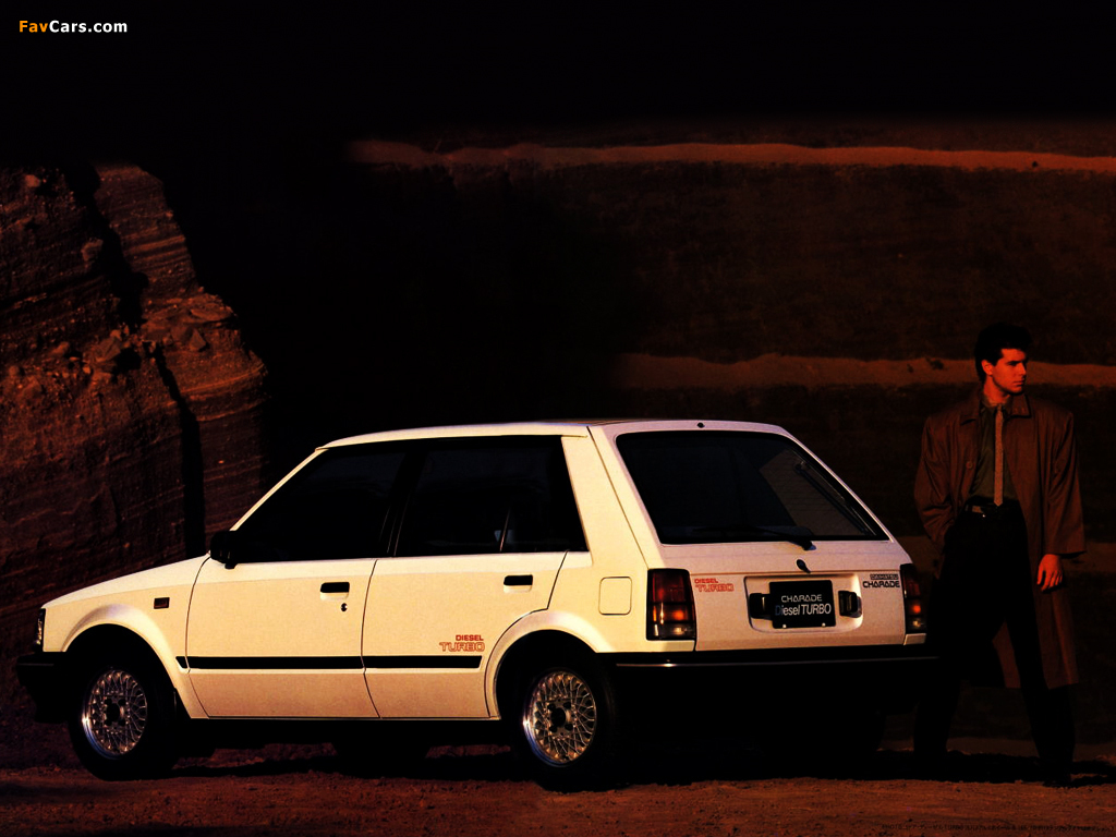 Daihatsu Charade Turbo 5-door (G30) 1985–87 wallpapers (1024 x 768)