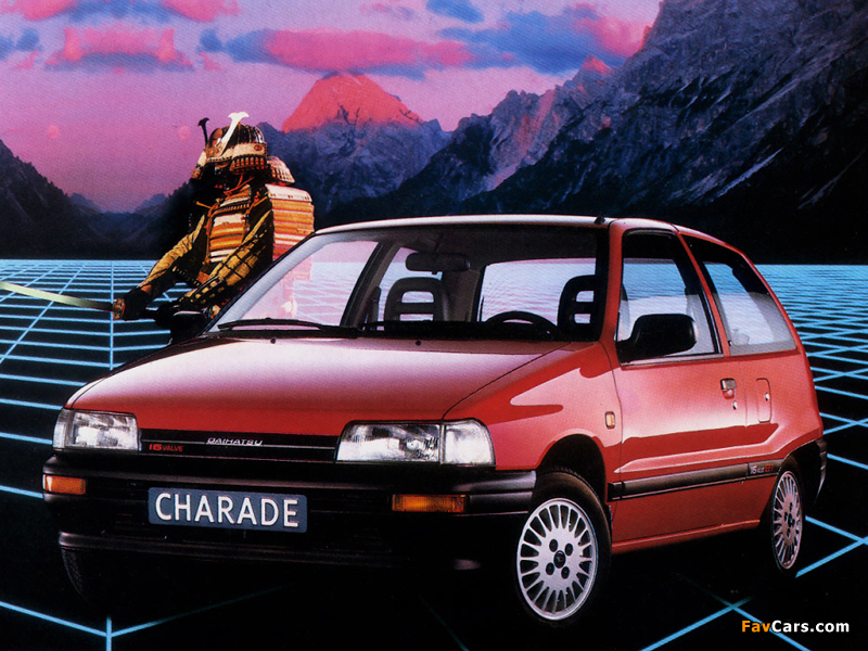 Daihatsu Charade CLX 1.3 16v (G112) 1988–92 wallpapers (800 x 600)