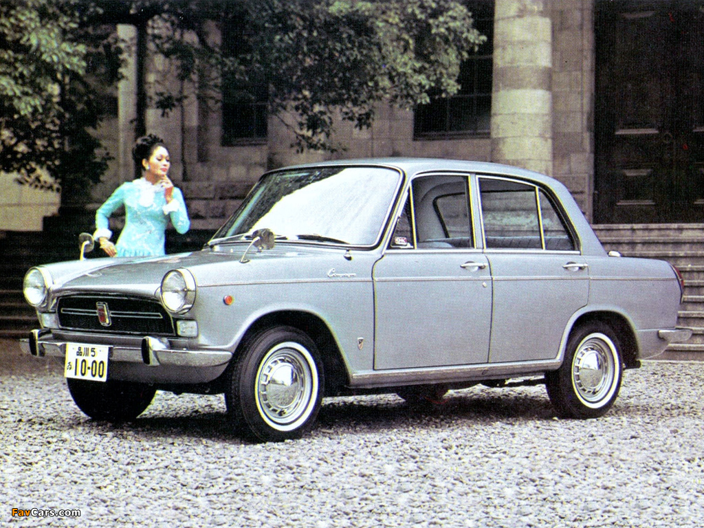 Daihatsu Compagno Berlina 4-door (F40) 1963–69 wallpapers (1024 x 768)