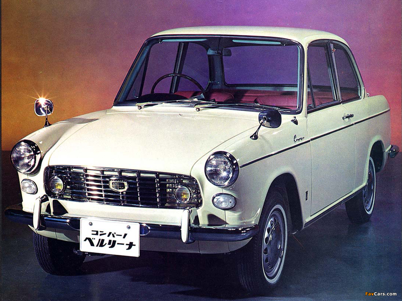 Images of Daihatsu Compagno Berlina 2-door (F40) 1963–69 (1280 x 960)