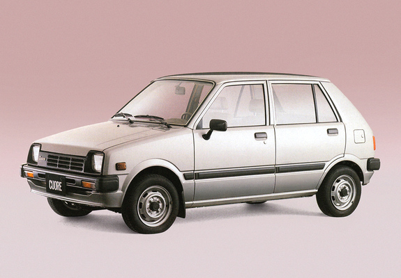 Daihatsu Cuore 5-door (L55/L60) 1980–85 photos