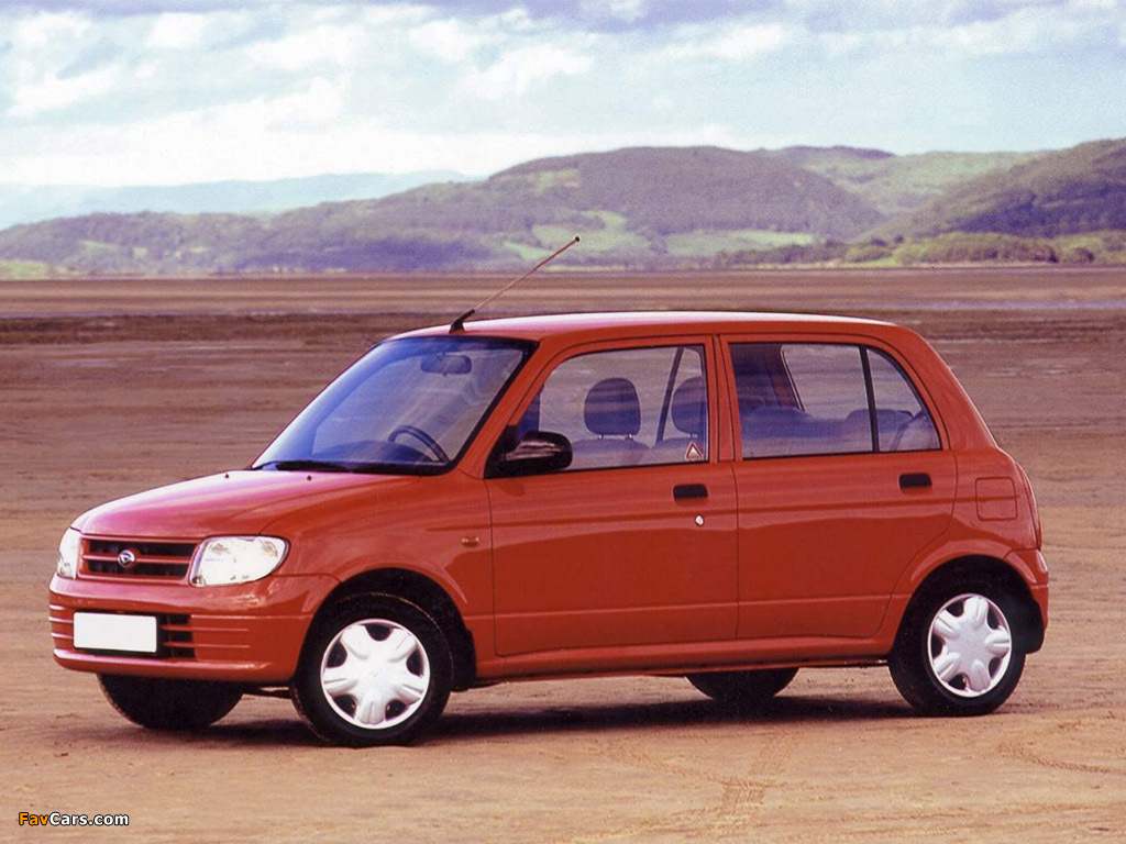 Daihatsu Cuore Plus UK-spec (L7) 1999–2001 photos (1024 x 768)