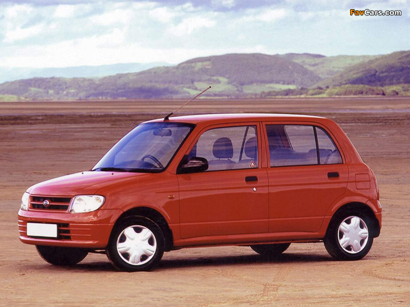 Daihatsu Cuore Plus UK-spec (L7) 1999–2001 photos (800 x 600)