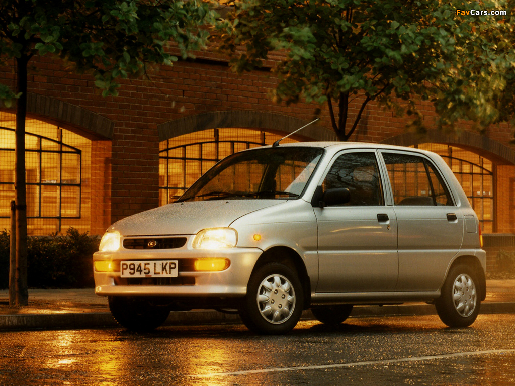 Images of Daihatsu Cuore Plus UK-spec (L501) 1995–99 (1024 x 768)