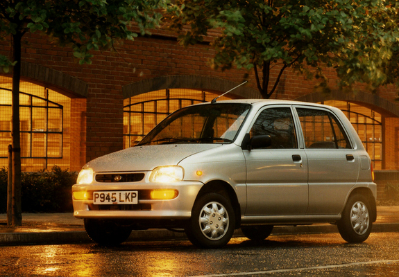 Images of Daihatsu Cuore Plus UK-spec (L501) 1995–99