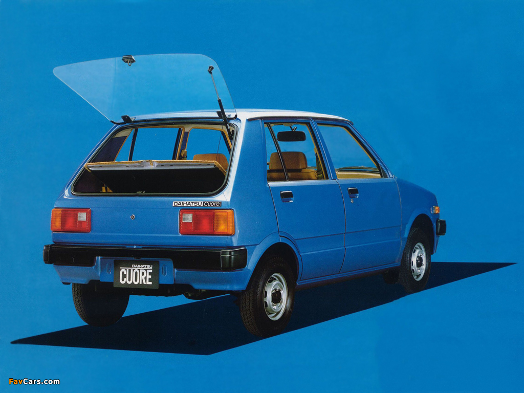 Pictures of Daihatsu Cuore 5-door (L55/L60) 1980–85 (1024 x 768)