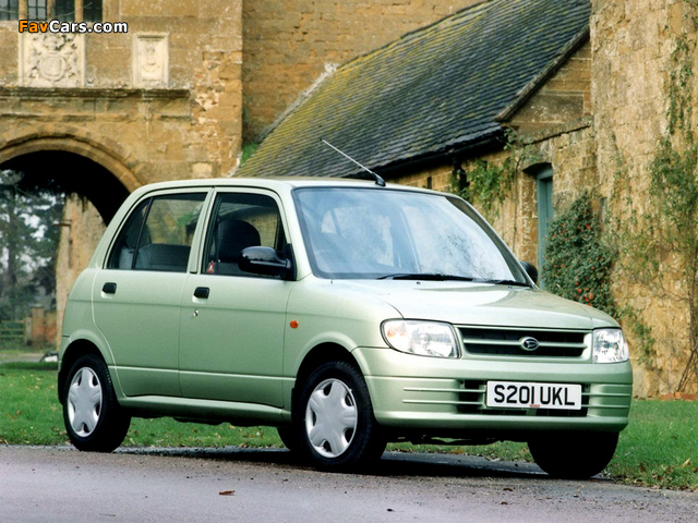 Pictures of Daihatsu Cuore Plus UK-spec (L7) 1999–2001 (640 x 480)