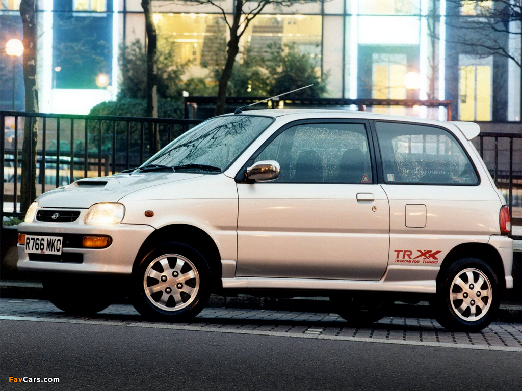Daihatsu Cuore TR-XX Avanzato R4 (L501) 1997–99 wallpapers (1024 x 768)