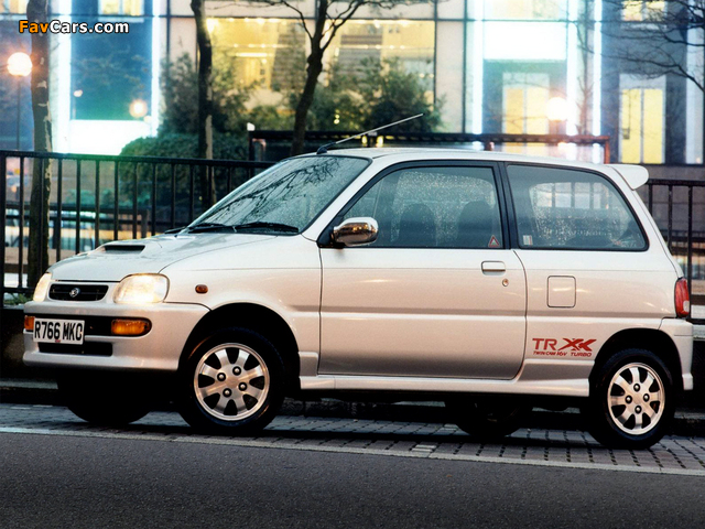 Daihatsu Cuore TR-XX Avanzato R4 (L501) 1997–99 wallpapers (640 x 480)
