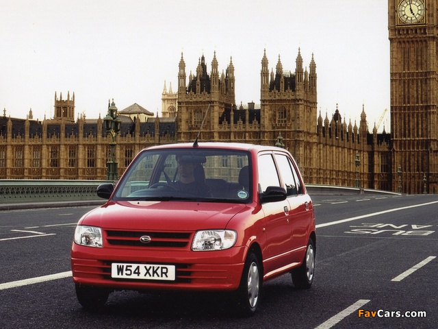 Daihatsu Cuore Plus UK-spec (L7) 1999–2001 wallpapers (640 x 480)