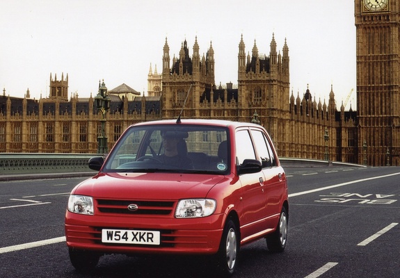 Daihatsu Cuore Plus UK-spec (L7) 1999–2001 wallpapers