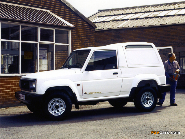 Pictures of Daihatsu Fourtrak Fieldman 1993–99 (640 x 480)