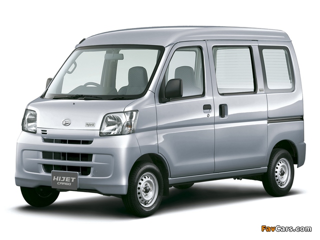 Daihatsu Hijet Cargo Hybrid 2004–06 photos (640 x 480)