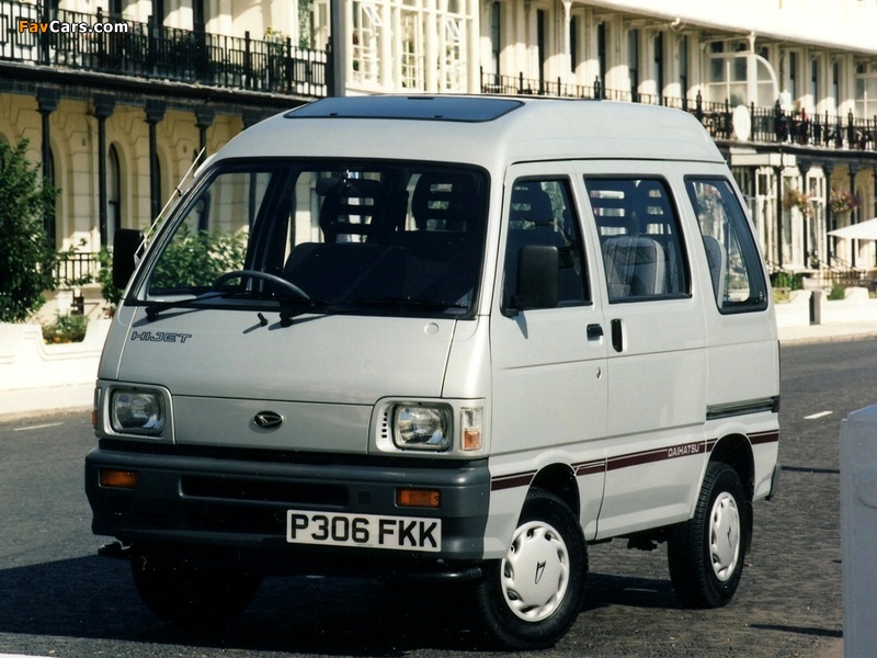 Images of Daihatsu Hijet UK-spec 1990–97 (800 x 600)