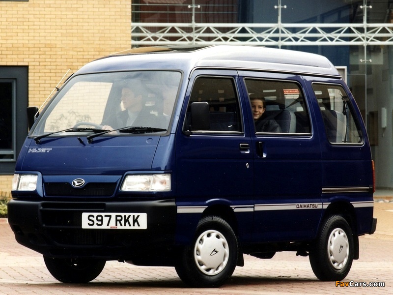 Daihatsu Hijet UK-spec 1997–2002 wallpapers (800 x 600)