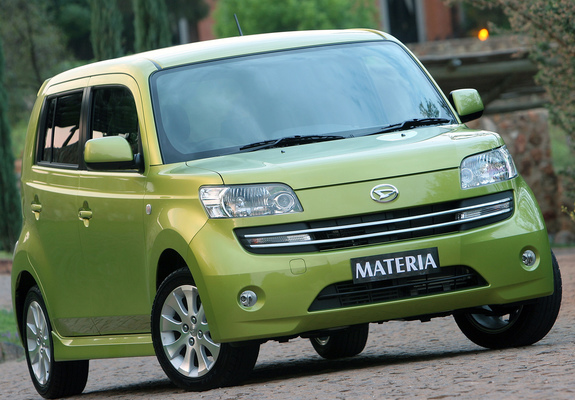 Pictures of Daihatsu Materia ZA-spec 2007–11