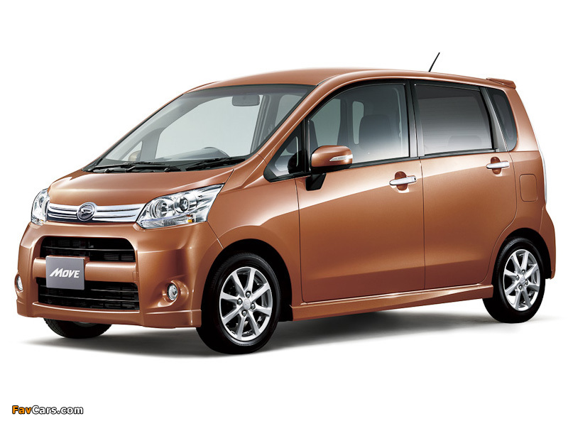 Daihatsu Move Custom (LA110S) 2010–12 images (800 x 600)
