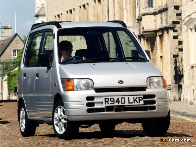 Images of Daihatsu Move Plus UK-spec (L600S) 1997–98 (640 x 480)
