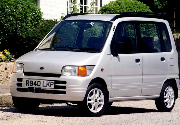 Daihatsu Move Plus UK-spec (L600S) 1997–98 wallpapers